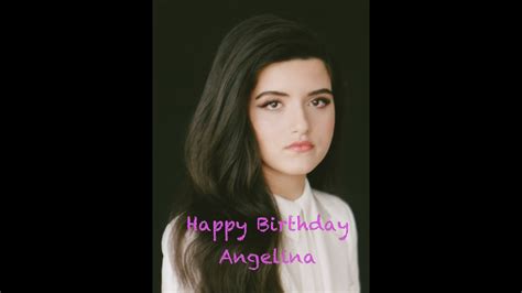 Angelina Jordan 15th Birthday Happy Birthday Youtube