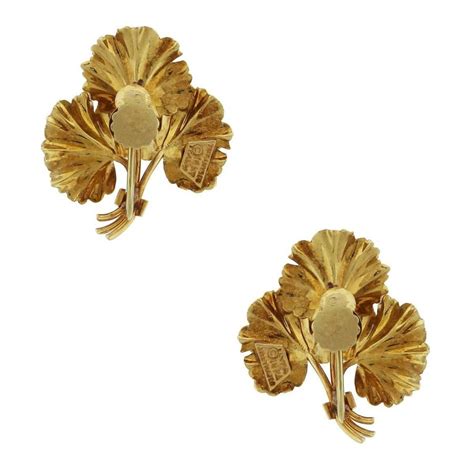 Tiffany And Co Sapphire Flower Earrings For Sale At 1stdibs