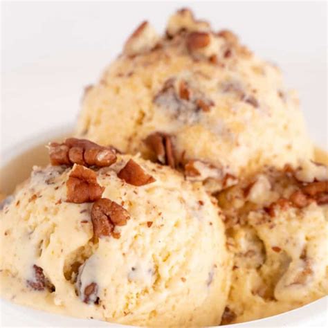 Incredibly Creamy Keto Butter Pecan Ice Cream Hungry For Inspiration