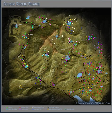 The Hunter Call Of The Wild Animal Locations Map Artofit