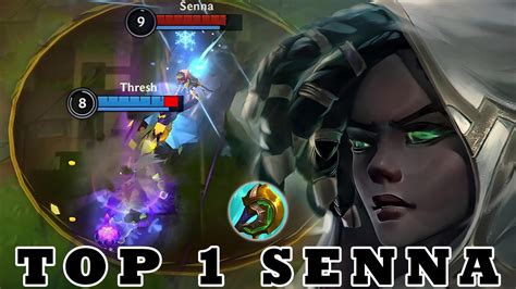 Wild Rift Senna Gameplay Top Senna Gameplay Rank Master Youtube