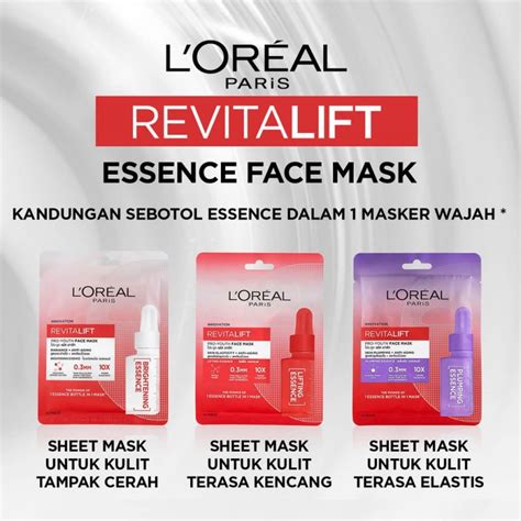 Jual Loreal Paris Revitalift Pro Youth Face Mask Termurah Juni