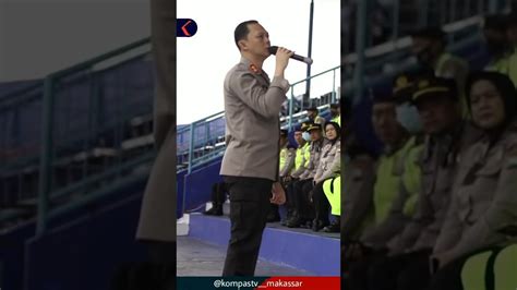 Ini Momen Kapolres Malang AKBP Ferli Hidayat Beberapa Jam Sebelum