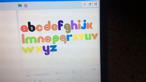 Nickelodeon Letters Alphabet Fan