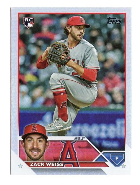 2023 Topps Update Rainbow Foil US196 Zack Weiss RC EBay