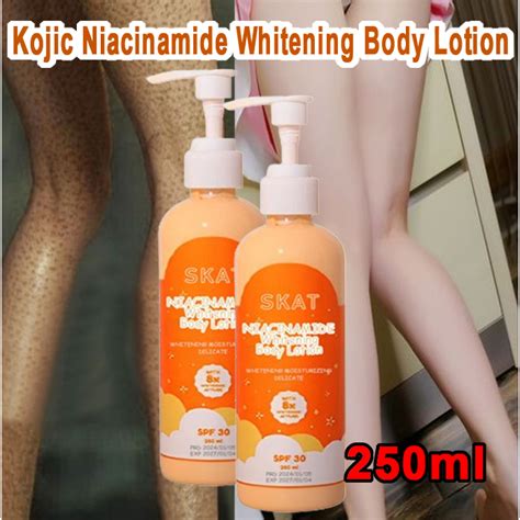 Kojic Niacinamide Intense Whitening Body Lotion Hydrating Moisturizing