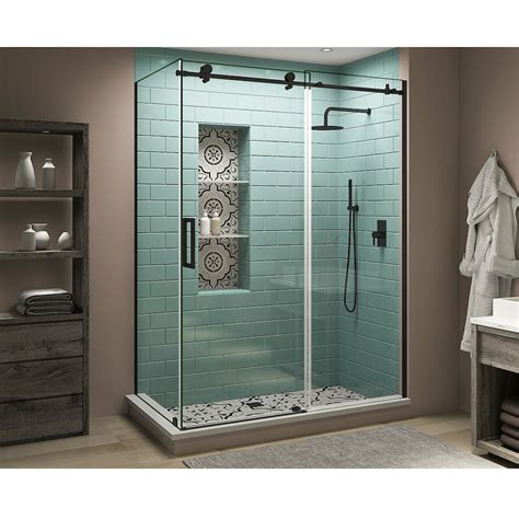 Aston Coraline Xl 44 48 X 30 X 80 Frameless Sliding Shower Enclosure