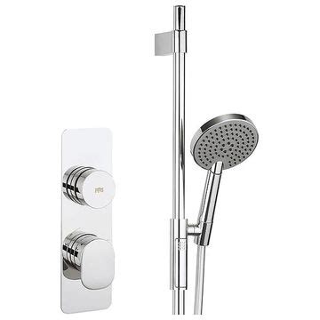 Crosswater Dial Central Trim Single Outlet Thermostatic Shower Valve