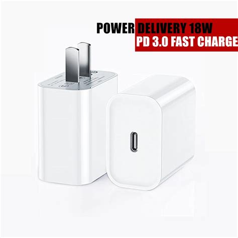 Быстрая зарядка 4,0 QC PD зарядное устройство 18 Вт QC3.0 usb type C ...