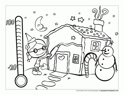 December Holiday Coloring Pages Fun And Festive Images For