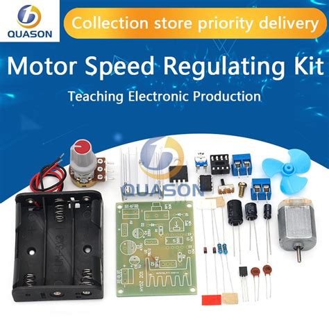 Kit De R Gulation De La Vitesse Du Moteur NE555 Bricolage Enseignement