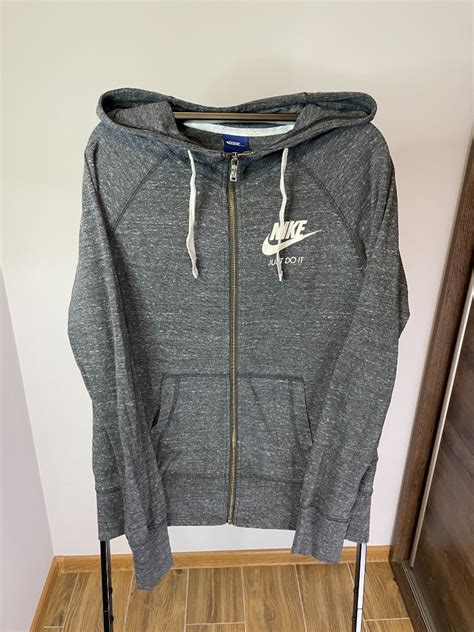 Bluza Nike Rozpinana Szara Z Logiem S Lublin Kup Teraz Na Allegro