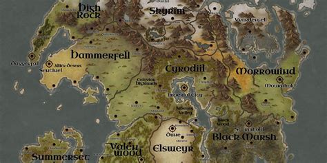 The Elder Scrolls Online Which Regions Of Tamriel Should Come In 2023