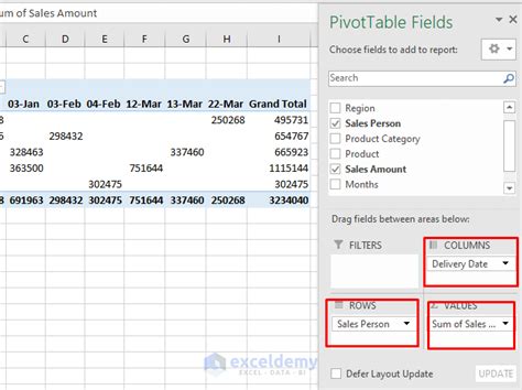 How to Use Pivot Table to Filter Date Range in Excel (5 Ways)