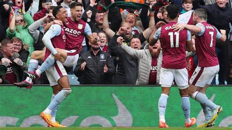 El Aston Villa Sigue En Carrera Por Los Puestos De Champions