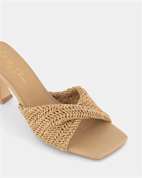 Buy Maeve Natural Raffia Heels Online At Shoe Connection