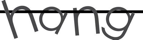 one of my typography fundamental assignment: Words as images the way I ...