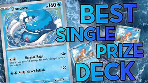 Is Dondozo The BEST Single Prize Pokemon Deck Scarlet And Violet