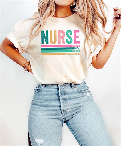 Retro Nurse Shirts Rn Shirts Nurses Superhero Nurse Week Shirt For