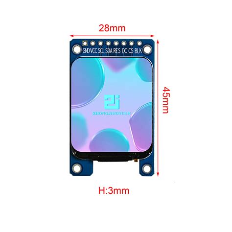 Dc 33v 15inch Ips Tft Lcd Display Module 240x280 Resolution Spi