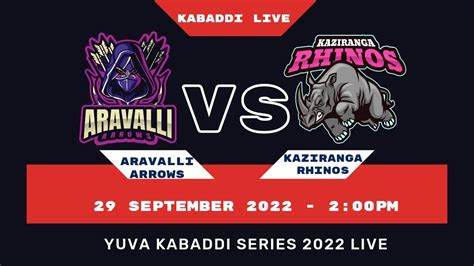 Yuva Kabaddi Monsoon Series Live Today Match Periyar Panthers Vs