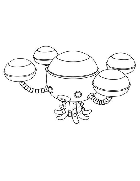 The Octonauts, : The Octopod from The Octonauts Coloring Page Online ...