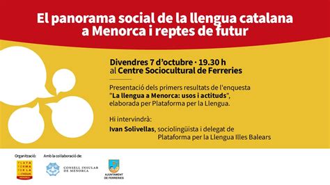 Plataforma Per La Llengua Illes Balears On Twitter No Et Perdis La