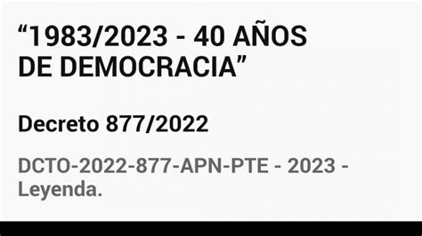 1983 2023 40 AÑOS DE DEMOCRACIA A P U T N Asociación del