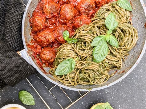 Alb Ndigas Con Spaghetti Al Pesto Perfect Choice