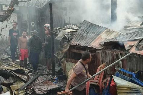 Kebakaran Hanguskan Enam Rumah Di Jayapura Papua Diduga Karena Masalah