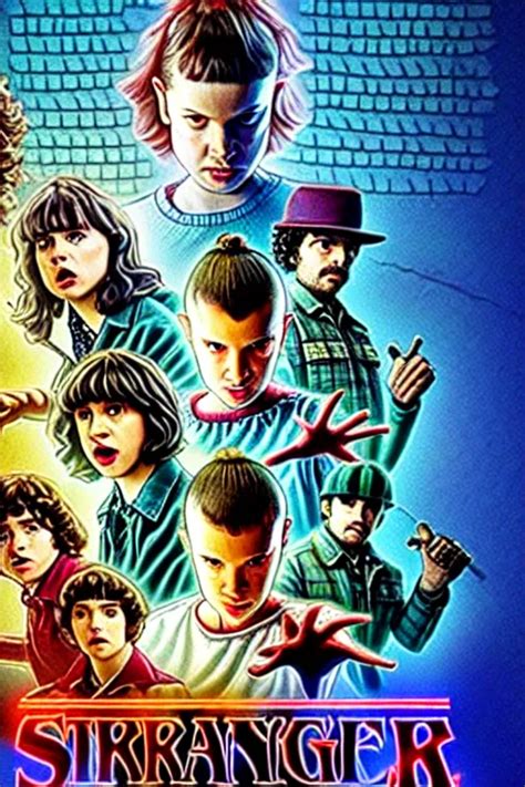 Stranger Things Season 5 Poster High Resolution All Stable Diffusion