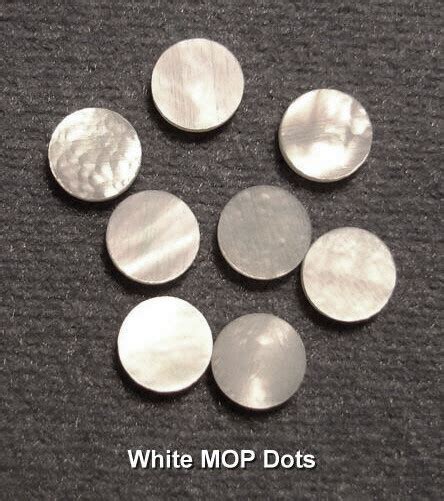 White Mother Of Pearl Mop Dots Buy Shell Inlays Sheets Duke Of