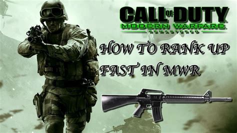 HOW TO LEVEL UP FAST IN MODERN WARFARE REMASTERED MWR TIPS AND