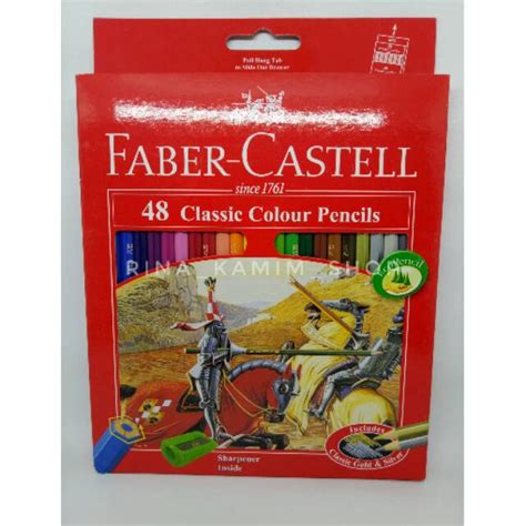 Jual Pensil Warna Faber Castell Classic Colour Pencils Isi