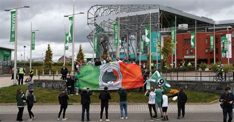 Celtic Tell Fans To Celebrate Title At Home As Crowds Gather At