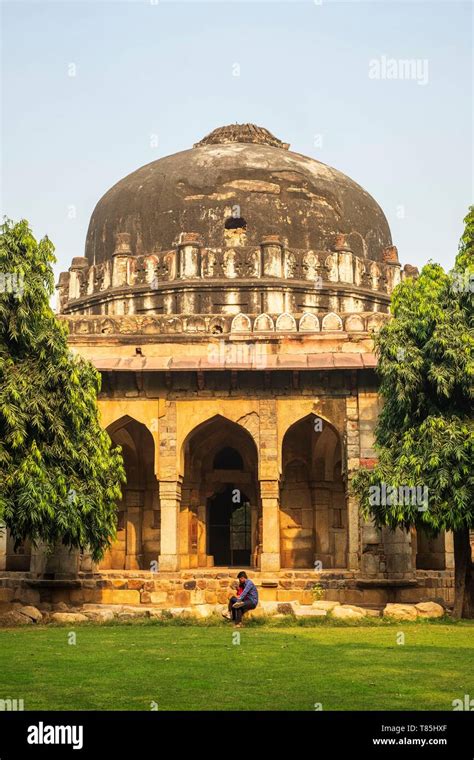 India New Delhi Lodi Or Lodhi Gardens Tomb Of Sikandar Lodi Th