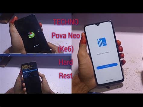 TECHNO POVA NEO HARD REST POVA NEO FACTORY RESET POVA NEO PATTERN