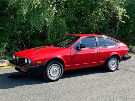 1981 Alfa Romeo Gtv6 Red 2 5l Engine Low Miles Great Driver No Reserve For Sale