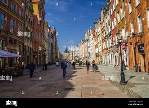 Gdansk Poland April Golden Gate Zlota Brama Prison Tower