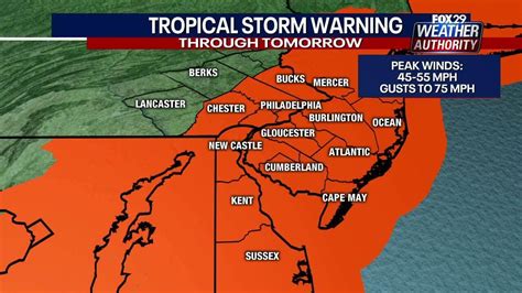 Tropical Storm Warnings Issued For Parts Of Tri State Area As Isaias