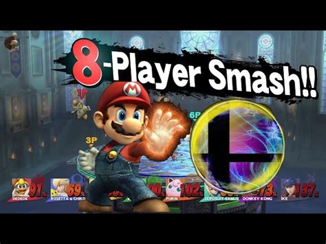 All 51 Characters Final Smashes In 8 PLAYER SMASH Super Smash Bros