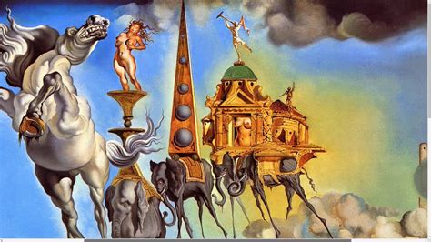 Salvador Dali The Temptation Of Stanthony Youtube