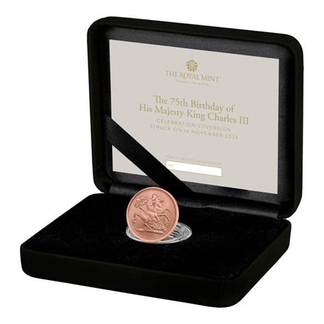 Shop The 75th Birthday Of His Majesty King Charles Iii Coin The Royal