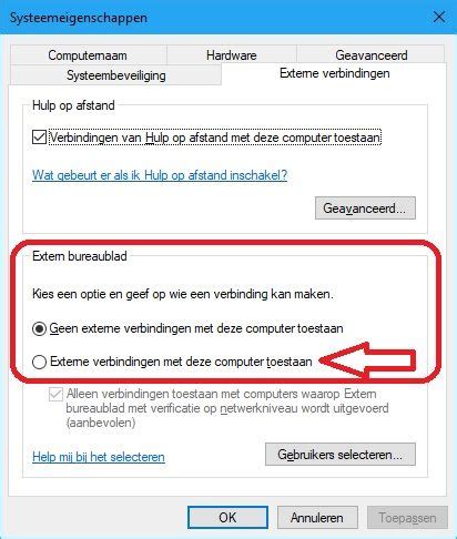 Externe Verbindingen Windows 10 Help