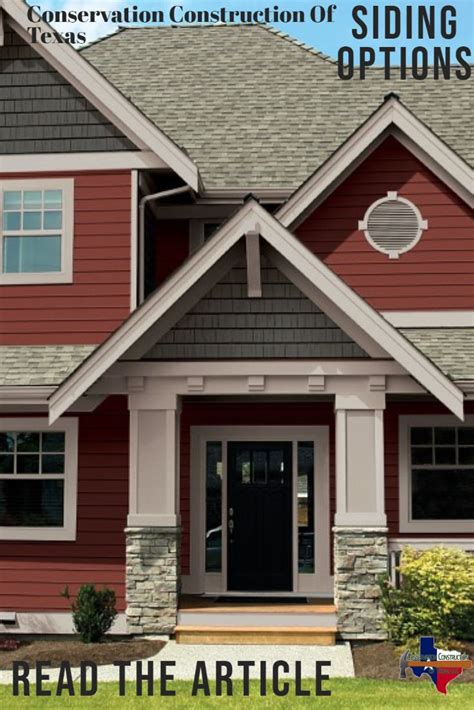 Conservation Construction Of Texas Siding Options Artofit