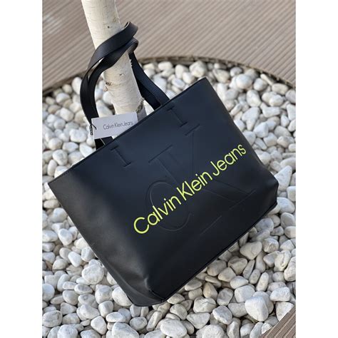 Calvin Klein Shopping Bag Sarı Yazılı İthal Ayakkabı