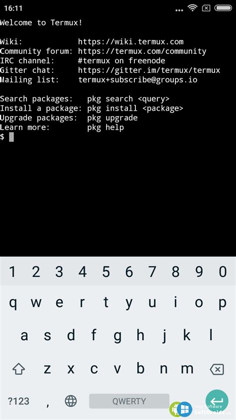 Termux v0.60 - скачать Termux на Андроид