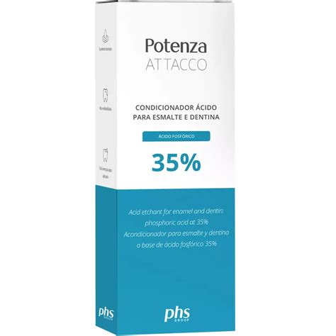 Condicionador Acido Fosfórico Potenza Attacco 35 1 Seringa PHS