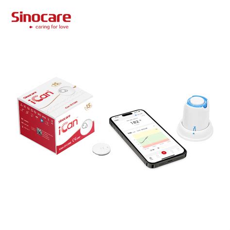 Sinocare Bloodless Constant Glucometer Smart Sensor Cgm Meter Blood