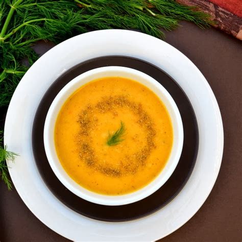 Happily Spiced Roasted Fennel And Carrot Soup